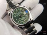 Rolex new Datejust 36 Mint Green Palm dial SS Oyster Bracelet AAA Copy
